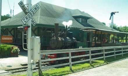 Visit to Boothbay Railway Village, including a Vintage Train Ride